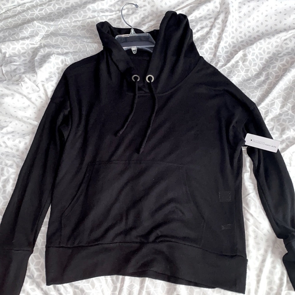 Black hoodie